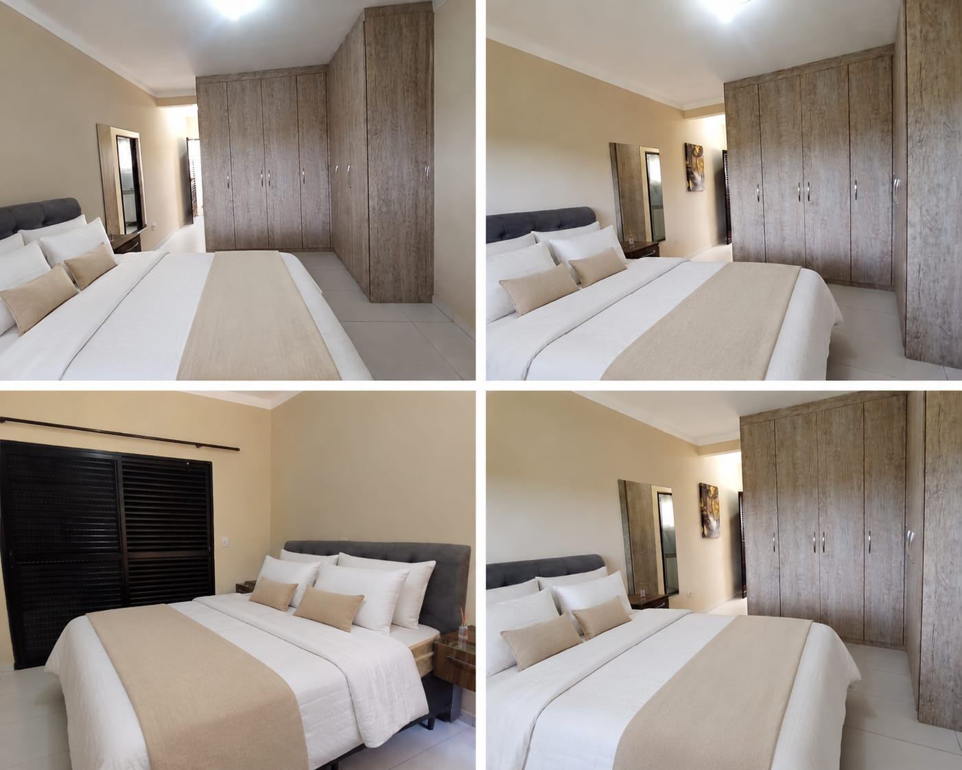 Suítes de hospedagem da Quinta dos Eucaliptos
